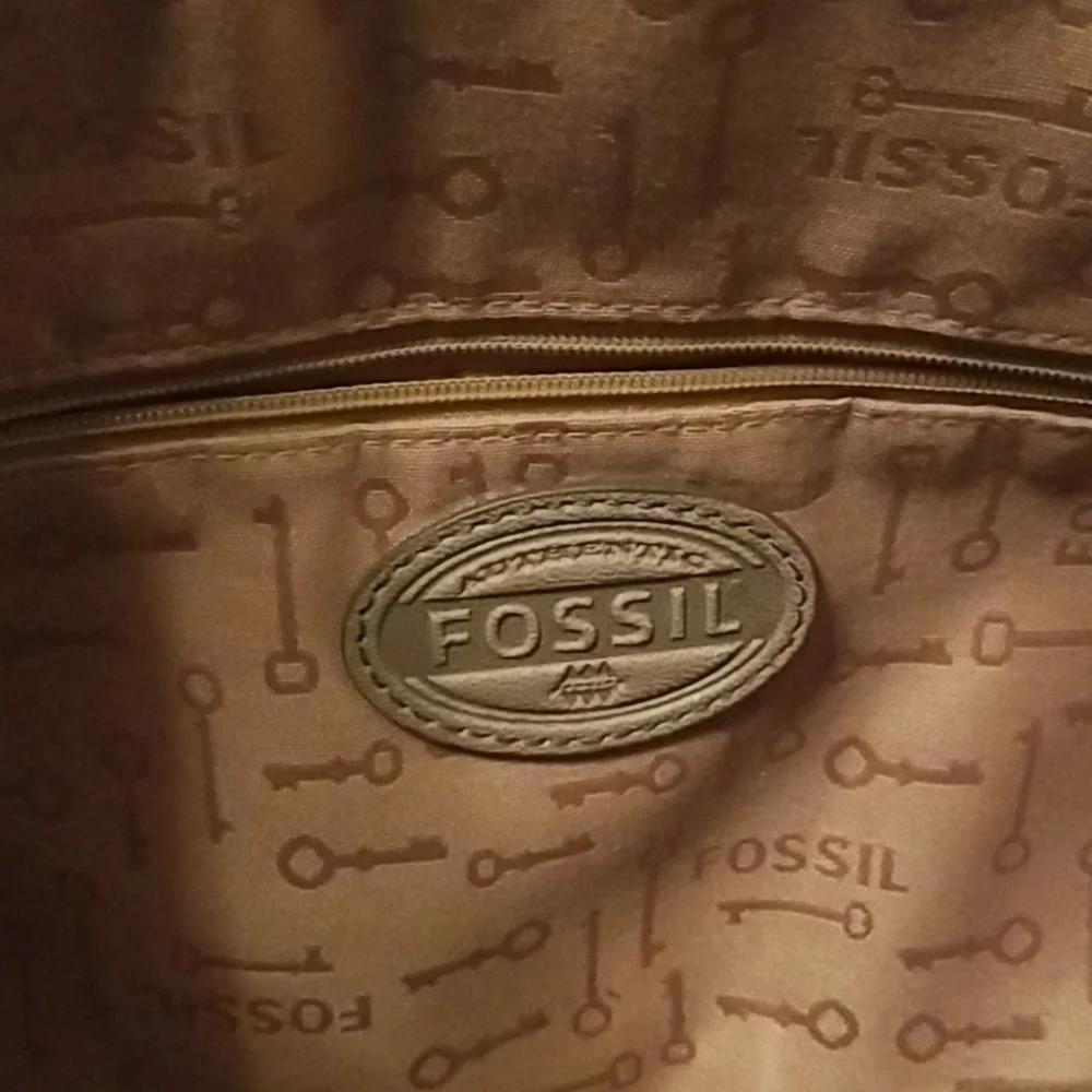 RARE Fossil Mason Satchel Bag Rare Genuine Leather Perforated Speedy Y2K Purse